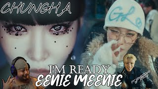 SHES BACK CHUNG HA 청하 quotIM READYquot amp quotEENIE MEENIEquot ft HongJoong Reactions [upl. by Eirtemed229]