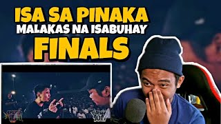 FlipTop  Sixth Threat vs Apekz  Isabuhay 2019 Finals  Reaction Video [upl. by Kurtis]