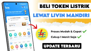 TERBARU  Cara Beli Token Listrik  Pulsa Listrik PLN di Livin Mandiri [upl. by Aihsaei]