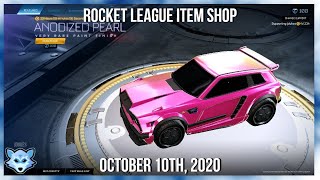 Rocket League Item Shop VERY RARE Anodized Pearl Paint Finish October 10th 2020 [upl. by Kallick]