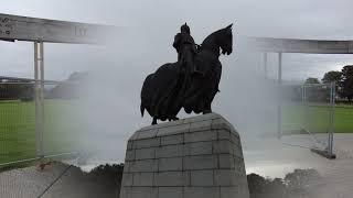 King Robert the Bruce Caves amp Bannockburn Battle site amp memorial [upl. by Janicki395]