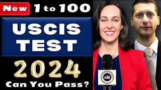 US Citizenship Test 20242025 Easy 2X USCIS Answers USCIS Interview Examen Ciudadania Americana [upl. by Yras]