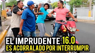 EL IMPRUDENTE 160 ES ACORRALADO POR INTERRUMPIR LA ENTREVISTA [upl. by Feldstein897]