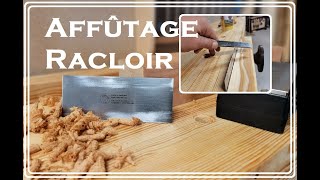 Affutage racloir [upl. by Ahseela]