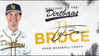 Dirtbags Baseball Head coach TJ Bruce Welcome Celebration [upl. by Luahs400]