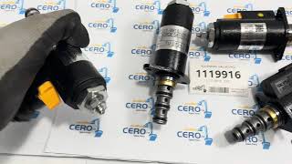 1119916 1119916 SOLENOID VALVE CA1119916 Caterpillar CAT 312B 312BL 312C 312CL [upl. by Odlanyar]