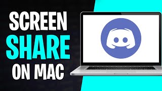 How to Allow Screen Sharing on Discord on Mac 2024 [upl. by Alleras829]