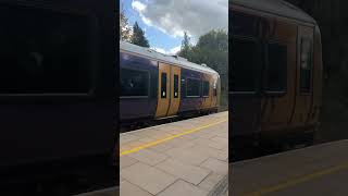 ExChiltern Railways 172102 departing Solihull shorts [upl. by Arema]