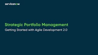 Strategic Portfolio Management  Getting started with Agile Development 20 [upl. by Rehotsirhc]