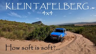 Klein Tafelberg  How soft is soft sand [upl. by Ahsetel]