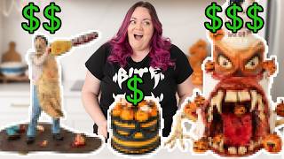 I Paid 3 Bakeries 1500 to make insane Halloween Cakes [upl. by Lynna]