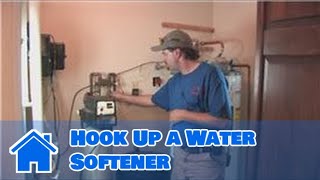 Water Softeners  How to Hook Up a Water Softener [upl. by Refotsirhc448]