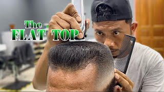 FLAT TOP  Easy Way To Make Flat Top tutorial step by step [upl. by Nillad]