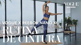 Rutina de cintura cartucheras y abdominales con Ffitcoco  VOGUE España [upl. by Salina]