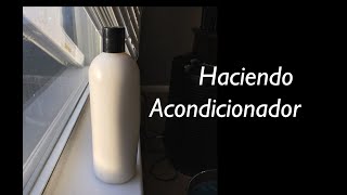 Hacienco un acondicionador de cabello [upl. by Mialliw]