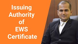 Who is the Issuing Authority of EWS Certificate [upl. by Debbi195]