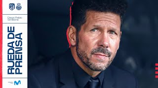 Rueda de prensa de Simeone tras el AtletiMallorca [upl. by Orella]