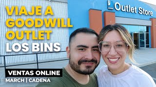 Cómo Sobrevivir a Los Goodwill Outlet Bins Y Tips De Como Se Compra Ahí  Ventas Online March Cadena [upl. by Ardnu]