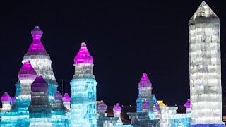 Harbin ice festival lights up China’s winter [upl. by Tiernan]