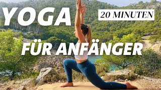 Einfaches Yoga für Einsteiger  20 Minuten Yoga Flow 🦋 [upl. by Carly781]