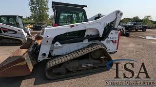 1115  2019 Bobcat T870 Skid Steer Will Be Sold At Auction [upl. by Whitney]