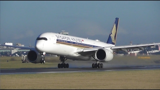 Close Up Take Offs at Manchester Airport MAN  070217 [upl. by Nelda]