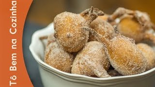 BOLINHOS DE CHUVA  Receita de bolinho de chuva Episódio 99 [upl. by Rasla372]