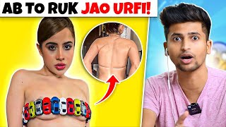 URFI JAVED KHUDKO POHUCHA RAHI HE CHOT FASHION KE NAAM PAR RAJAT PAWAR [upl. by Iveel999]