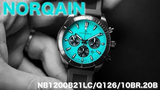 【世界限定300本】NORQAIN ノルケイン NB1200B21LCQ12610BR20B 【アドベンチャー スポーツ クロノ リミテッドエディション】 [upl. by Enyawud]