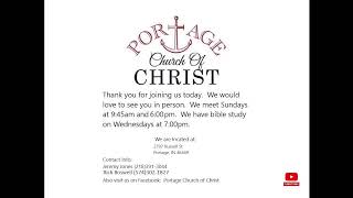 Portage Indiana Church of Christ 6192024 [upl. by Dammahum]