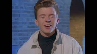 REQUEST Rick Roll but frames rearranged to Rick Astley Everybody Wants To Rule The World AI Cover [upl. by Areikahs]