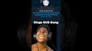 iShowSpeed singing sus chinese song 😂😂 funny shorts ishowspeed [upl. by Ramej997]