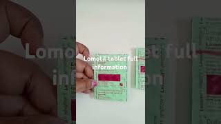 Lomotil tablet full information Medicinemedicine drugstore [upl. by Lonier]