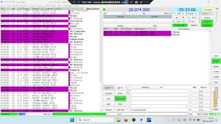 10m FT8 vertical 50MHz dipole 0530utc 08112024 [upl. by Maynard590]