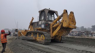 SHANTUI Bulldozers working video how to operate dozer dozer training videodozer [upl. by Naivaj]