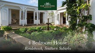 4 bedroom house for sale in Rondebosch  Pam Golding Properties [upl. by Germano]