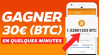 Comment GAGNER DES BITCOINS GRATUITEMENT SANS INVESTIR UN SEUL EURO [upl. by Oicaroh]