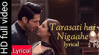 Tarasti hai nigaahe full video song by Asim azahar feat Bilal ashraf amp Mahira khan [upl. by Emma]