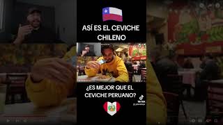 así es el CEVICHE CHILENO ¿Es MEJOR que el ceviche peruano [upl. by Nocaj414]