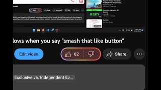 The like button actually glows when you say quotsmash that like buttonquot [upl. by Englebert]