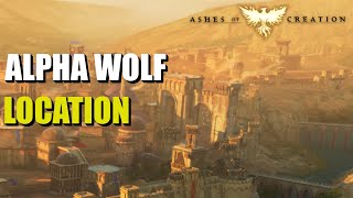 Alpha Wolf Location Ashes of Creation [upl. by Nuahsar]