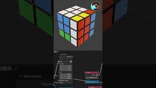 A Rubiks Cube in Blender by Alex Martinelli🤯 [upl. by Naihr626]