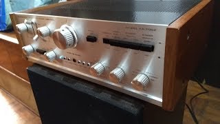 Kenwood 7002  Restauração de Amplificador [upl. by Anirtik]