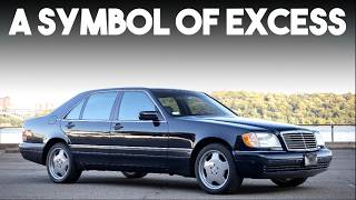 The Billion Dollar Car Nobody Liked At Launch Mercedes S600 W140 [upl. by Ettenad945]