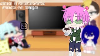 Saiki K characters react to ships  Saiki x Coffee jelly 2 [upl. by Bunde433]