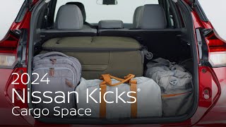 2024 Nissan Kicks® SUV  Cargo Space [upl. by Chemarin]