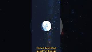 Earth is the densest planet  spacetv earth usa uk unfrezzmyaccount roundearth earthdaily [upl. by Jecon]