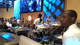 Let Praises Rise with Ashton Smith On Drums [upl. by Jariv777]