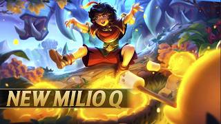 NEW MILIO Q EFFECT  League of Legends [upl. by Limann794]