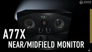 ADAM Audio  A77X NearMidfield Monitor [upl. by Nnaear]